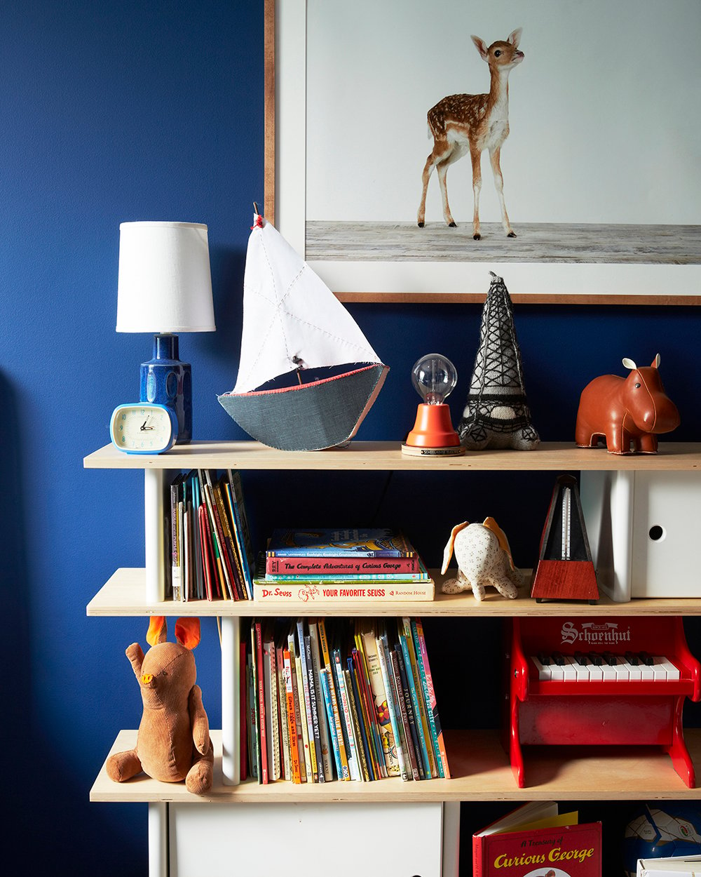 Benjamin Moore “Symphony Blue” April 2019