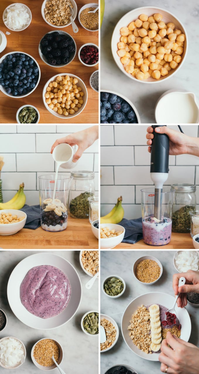 Berry-Chickpea Smoothie Bowl | Cup of Jo