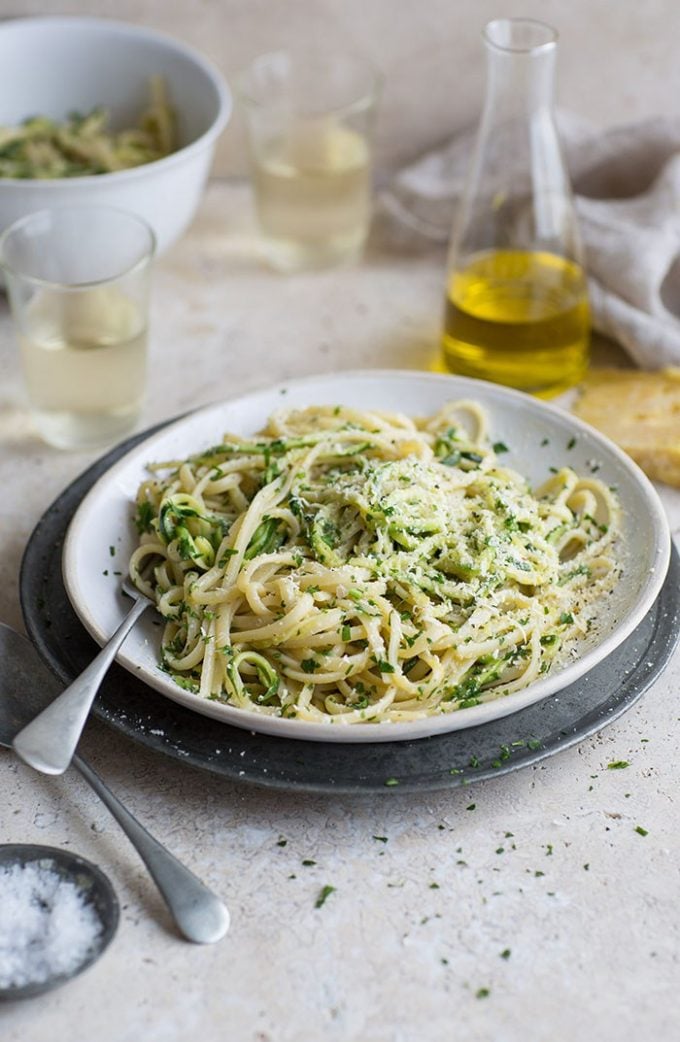 Lemony Linguini With Zucchini | Cup of Jo