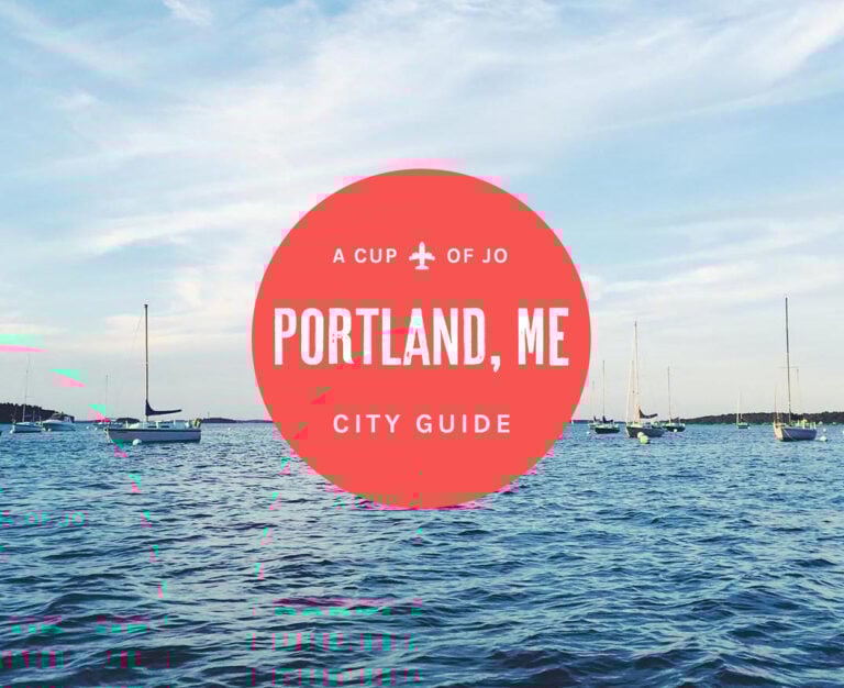 City Guide Portland, Maine Cup of Jo