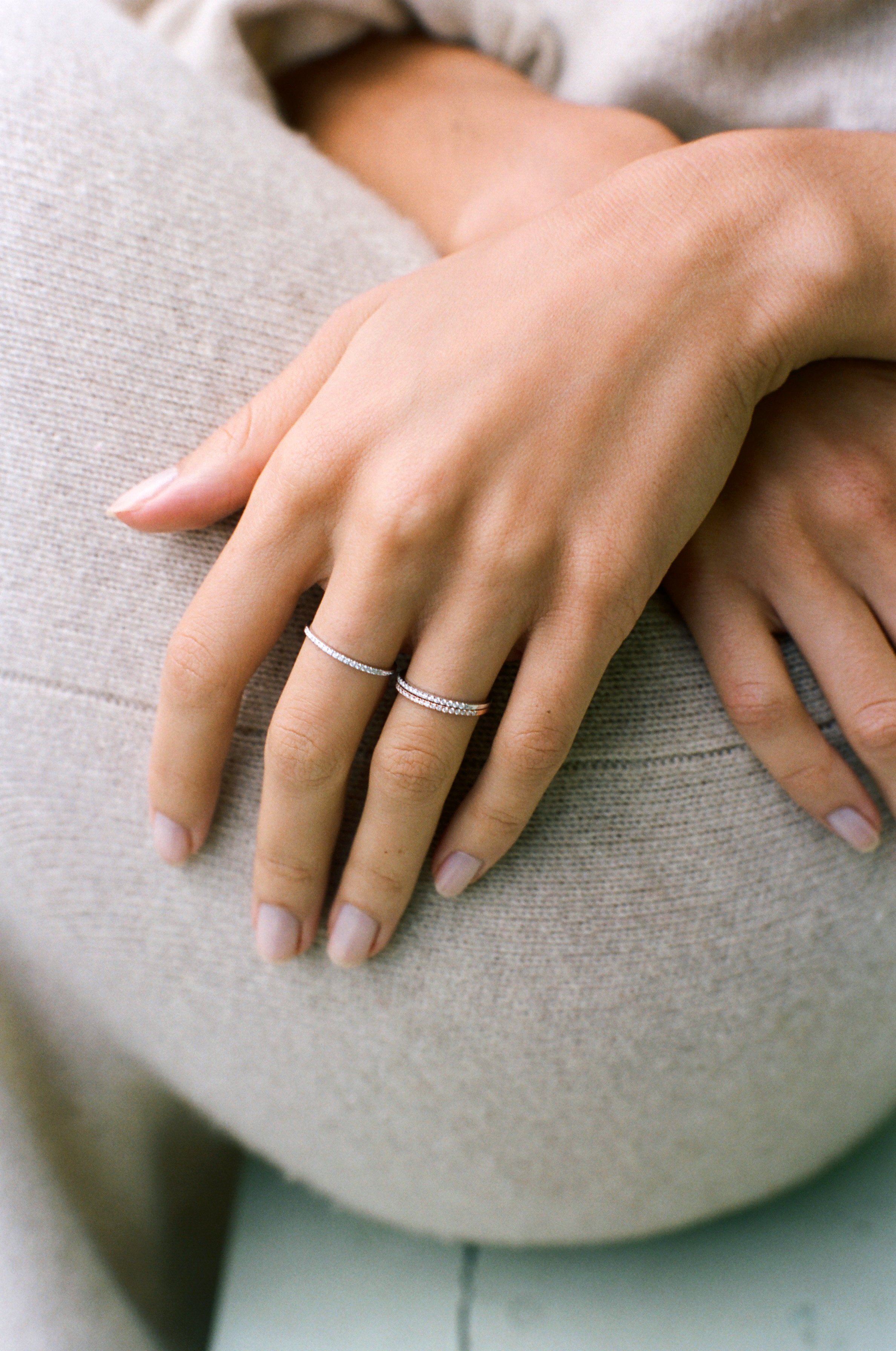 Noemie on sale baguette ring