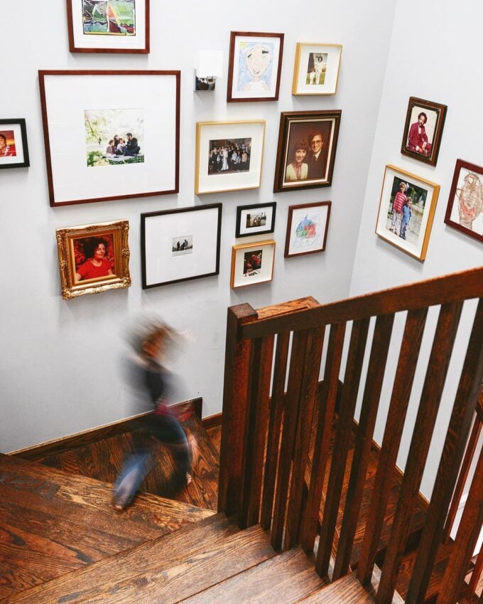 11 Cool Ways to Display Family Photos Cup of Jo