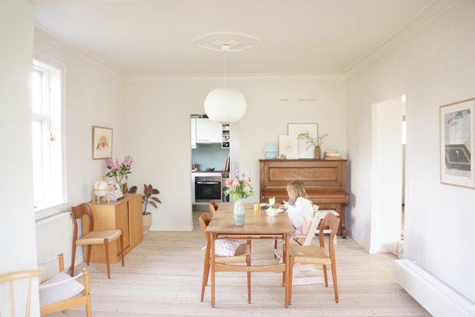 Book-Filled Copenhagen Home Tour Family