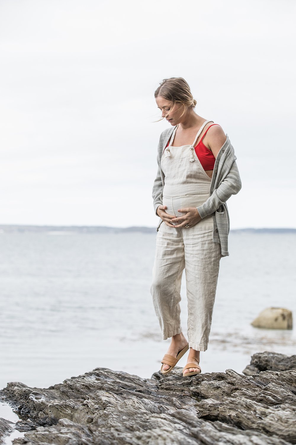 beaton linen overalls