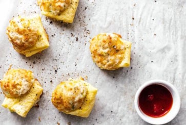 Sour Cream and Chive Egg Biscuits