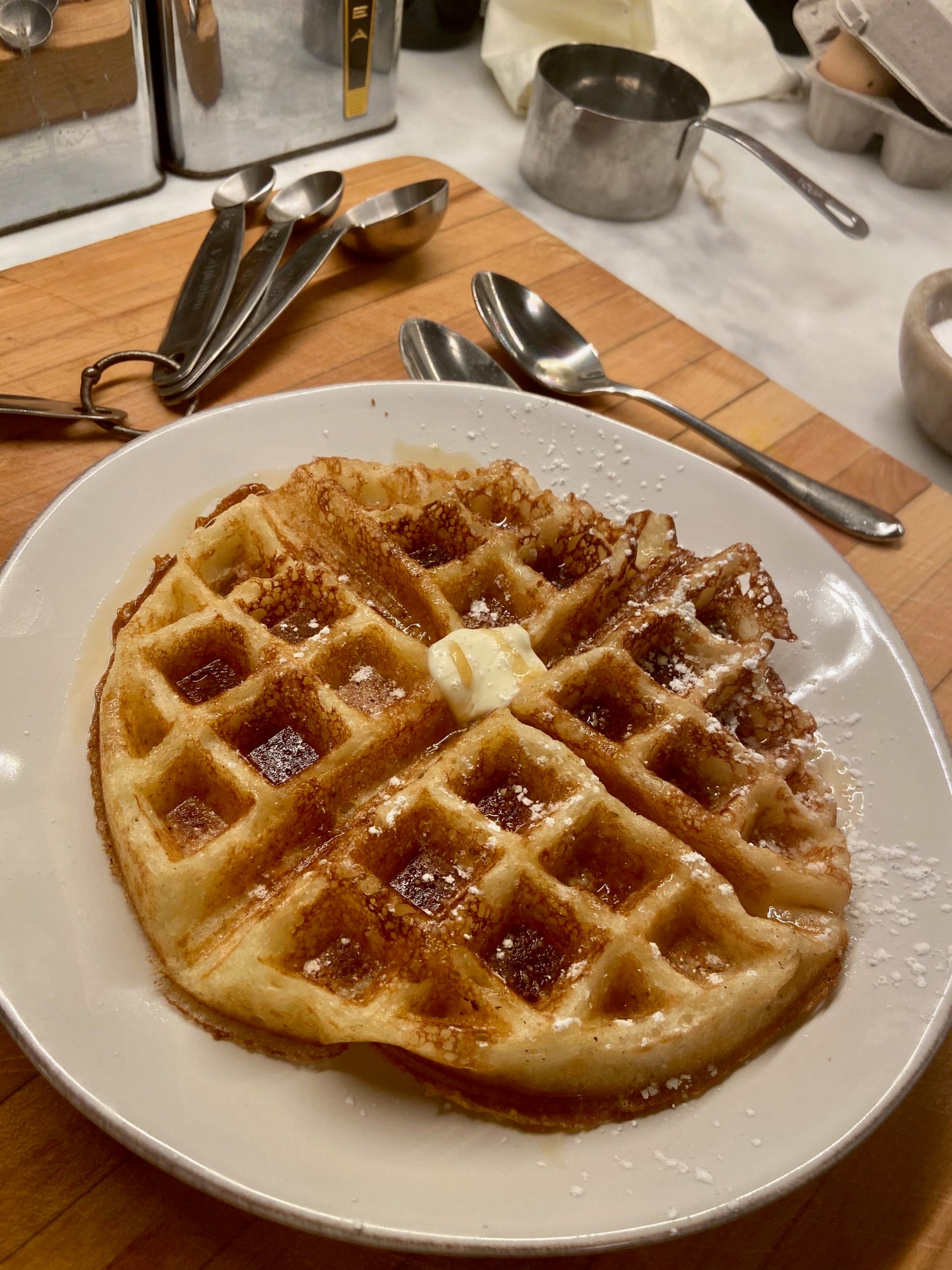 Buckwheat Waffle Bowls - Anne Travel Foodie