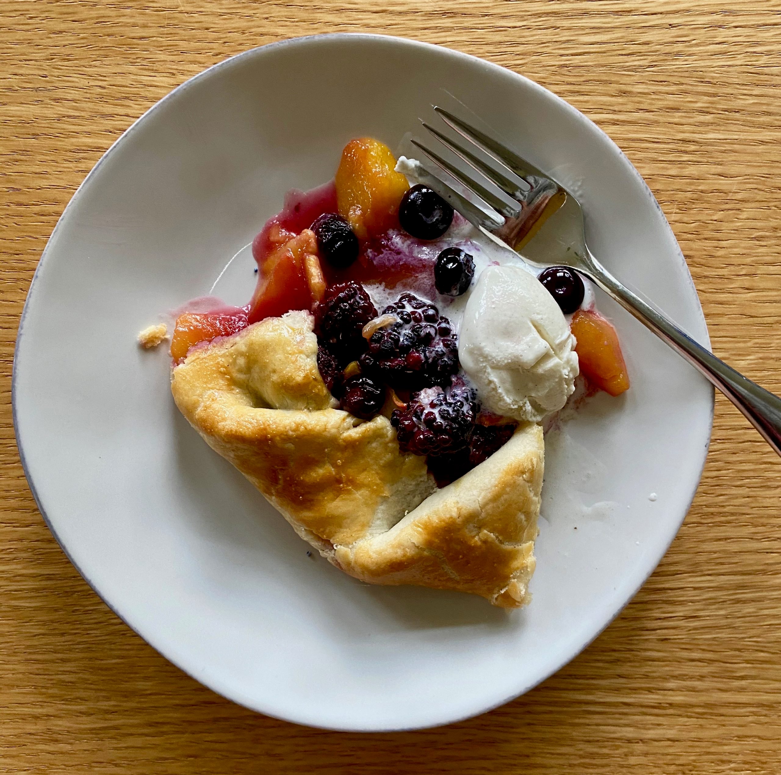 Spring Seasonal Vegetable Galette Hack