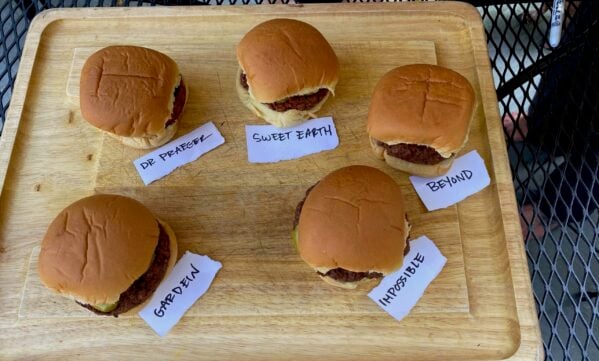 veggie burger taste test
