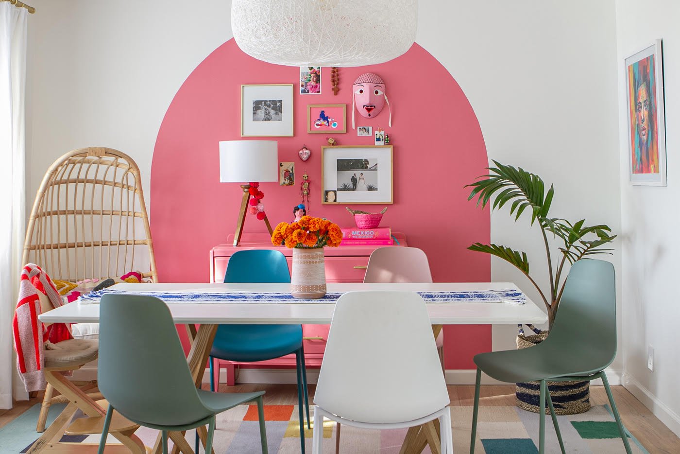 A Family Home Bursting With Bright Colors