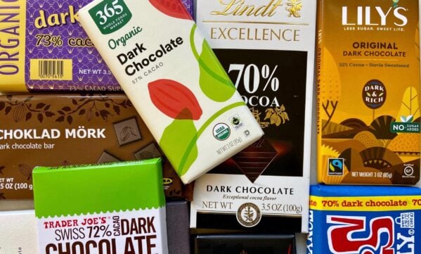 dark chocolate taste test cup of jo