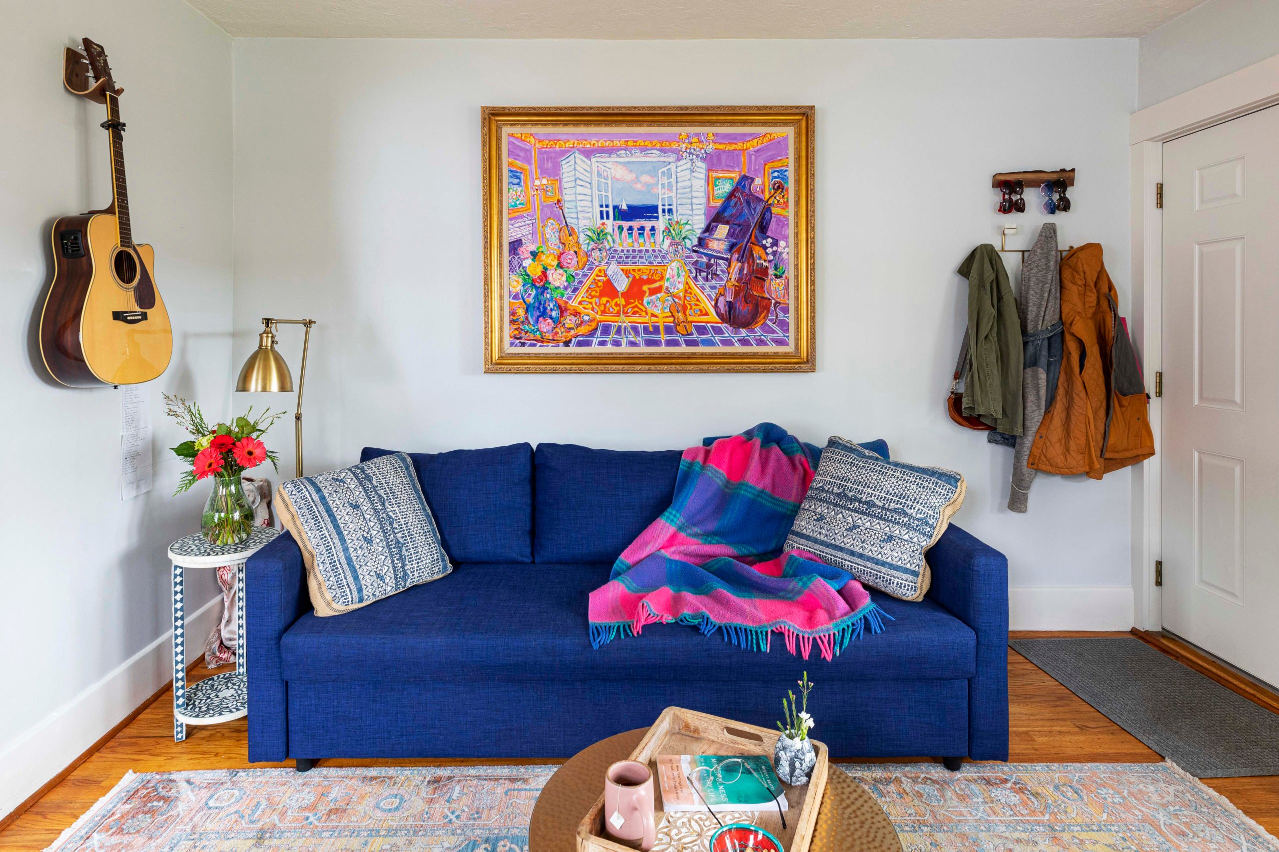 Colorful house tour in Portland Oregon