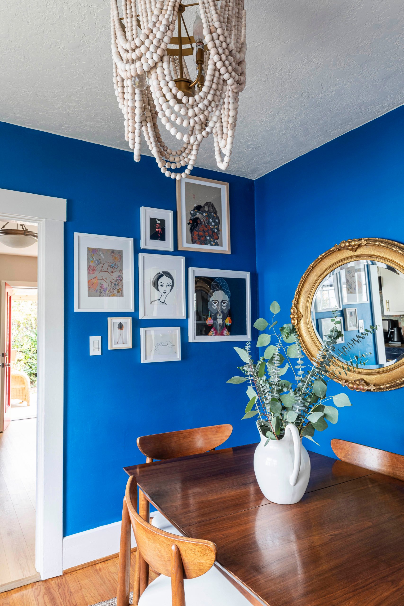 Colorful house tour in Portland Oregon