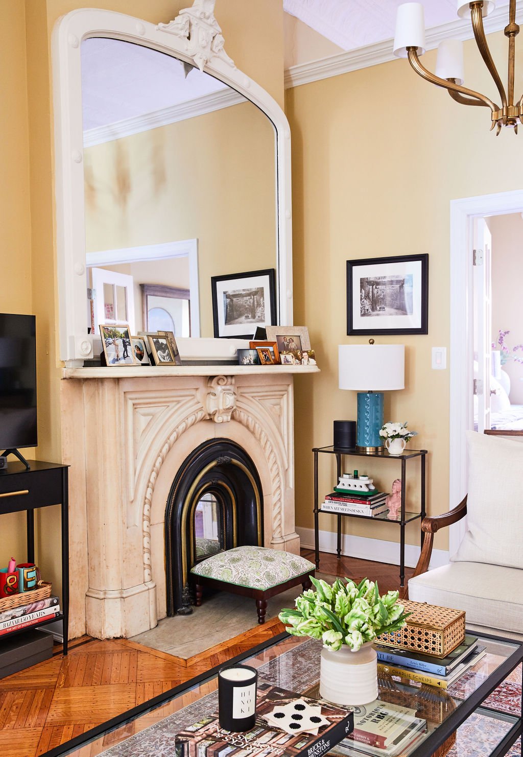 Brooklyn brownstone apartment tour Carroll Gardens