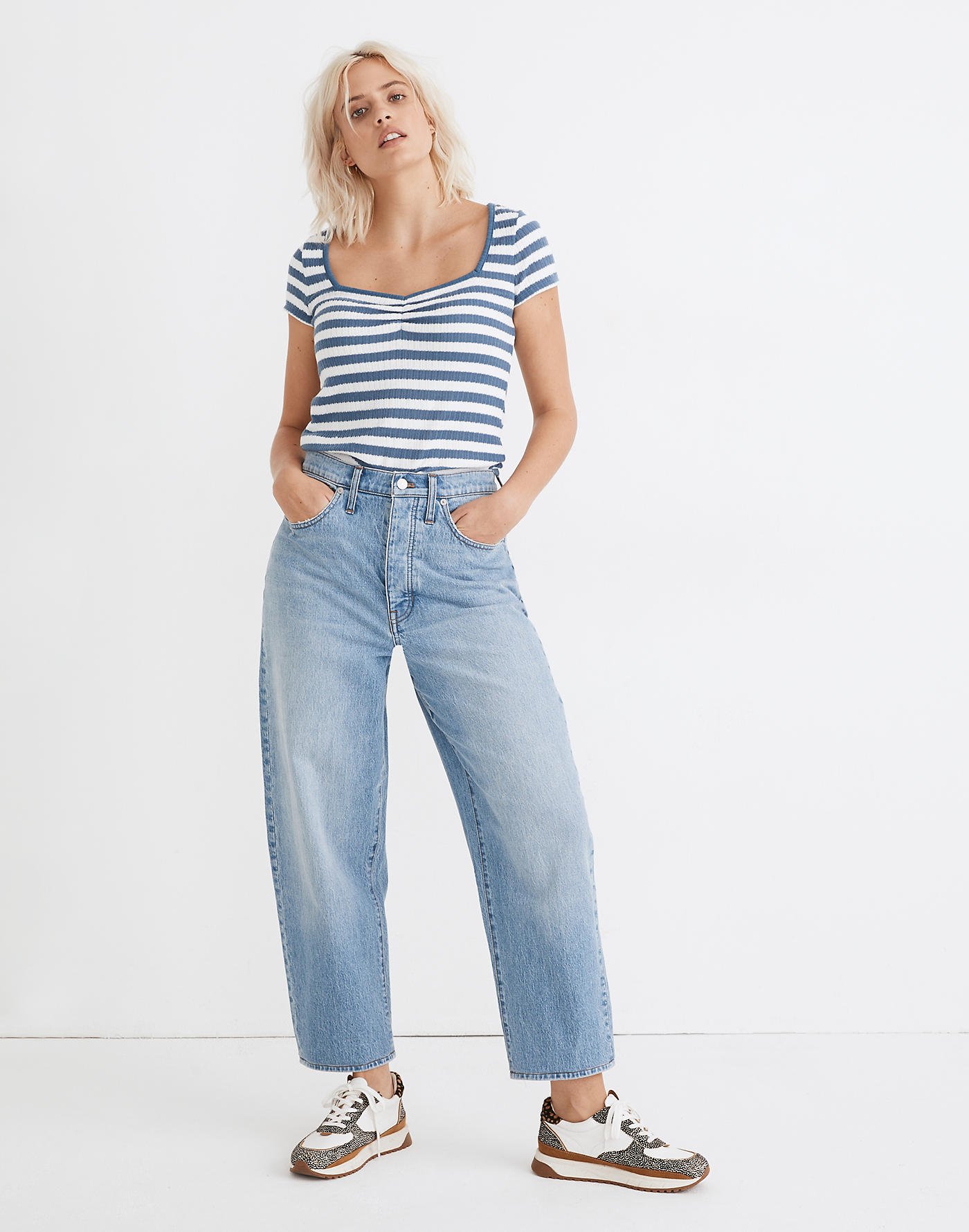 Agolde Balloon Ultra High Rise Taper Jeans: Review + Outfits - Michelle  Tomczak