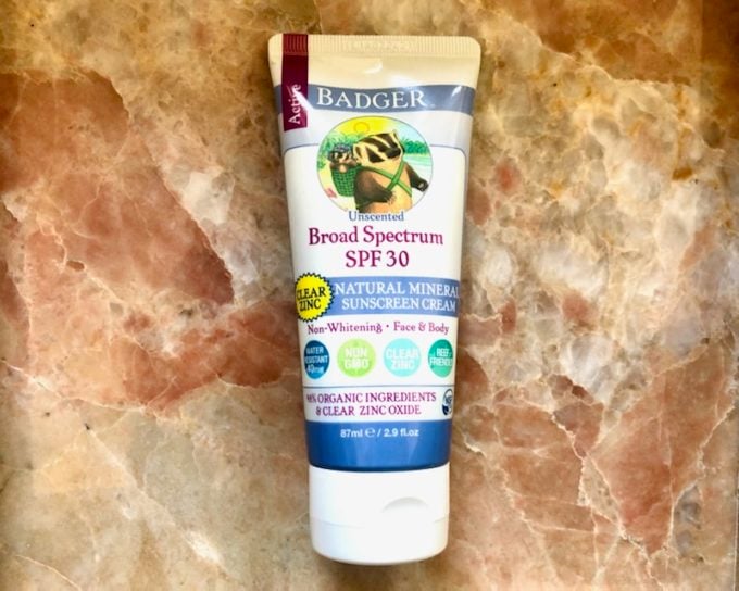 Badger Active Mineral Sunscreen