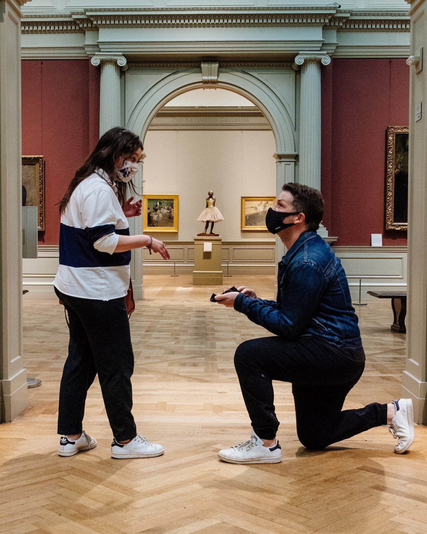 metropolitan museum marriage proposal John januzzi Alex