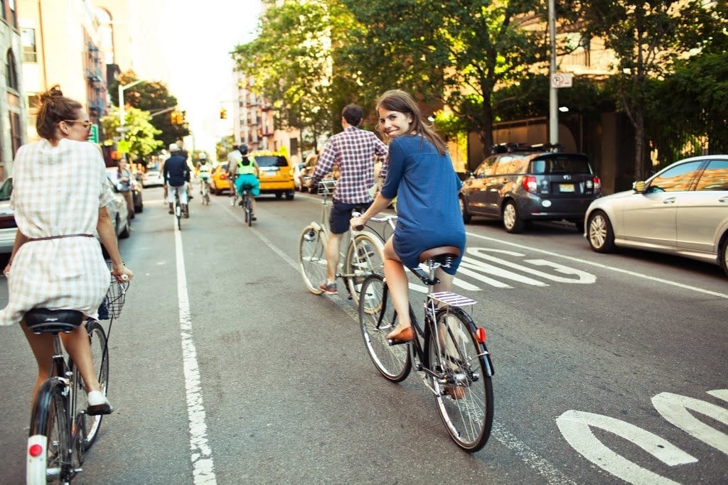 Joanna Goddard nyc bike