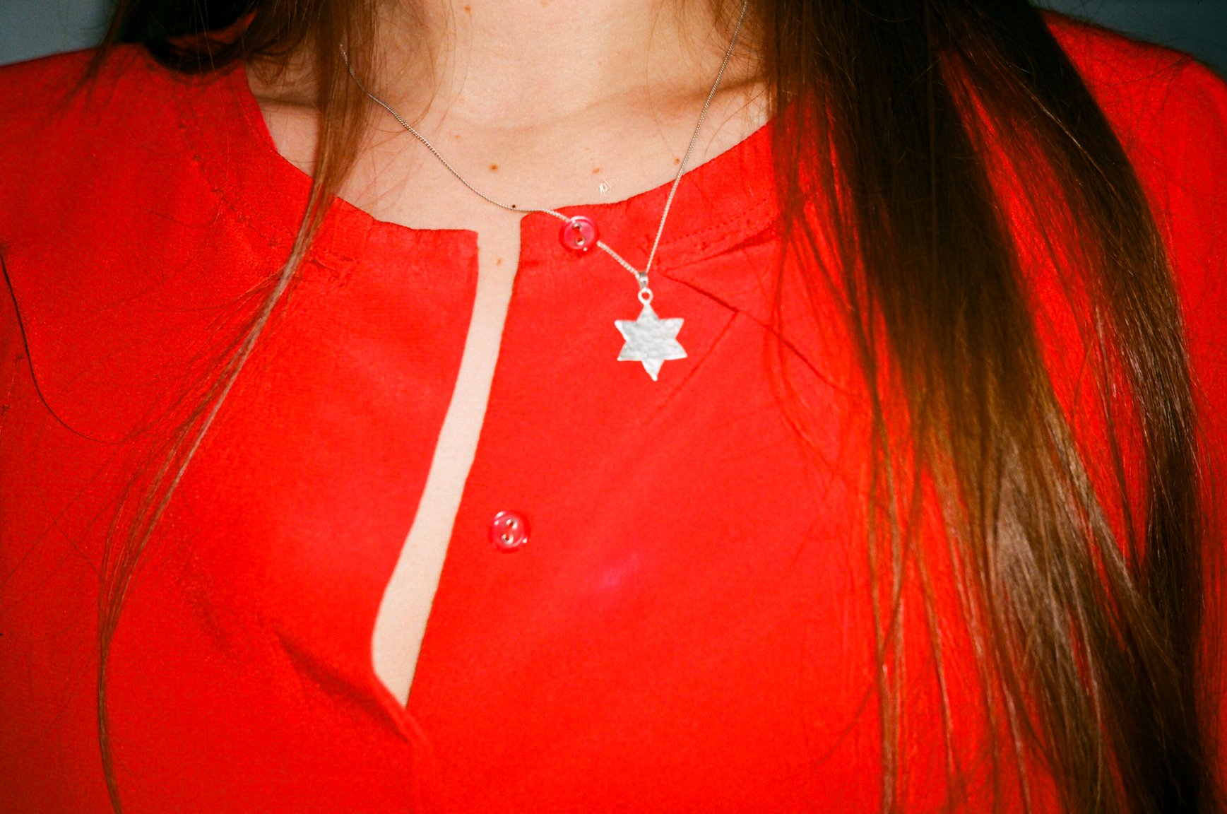 Star of David necklace