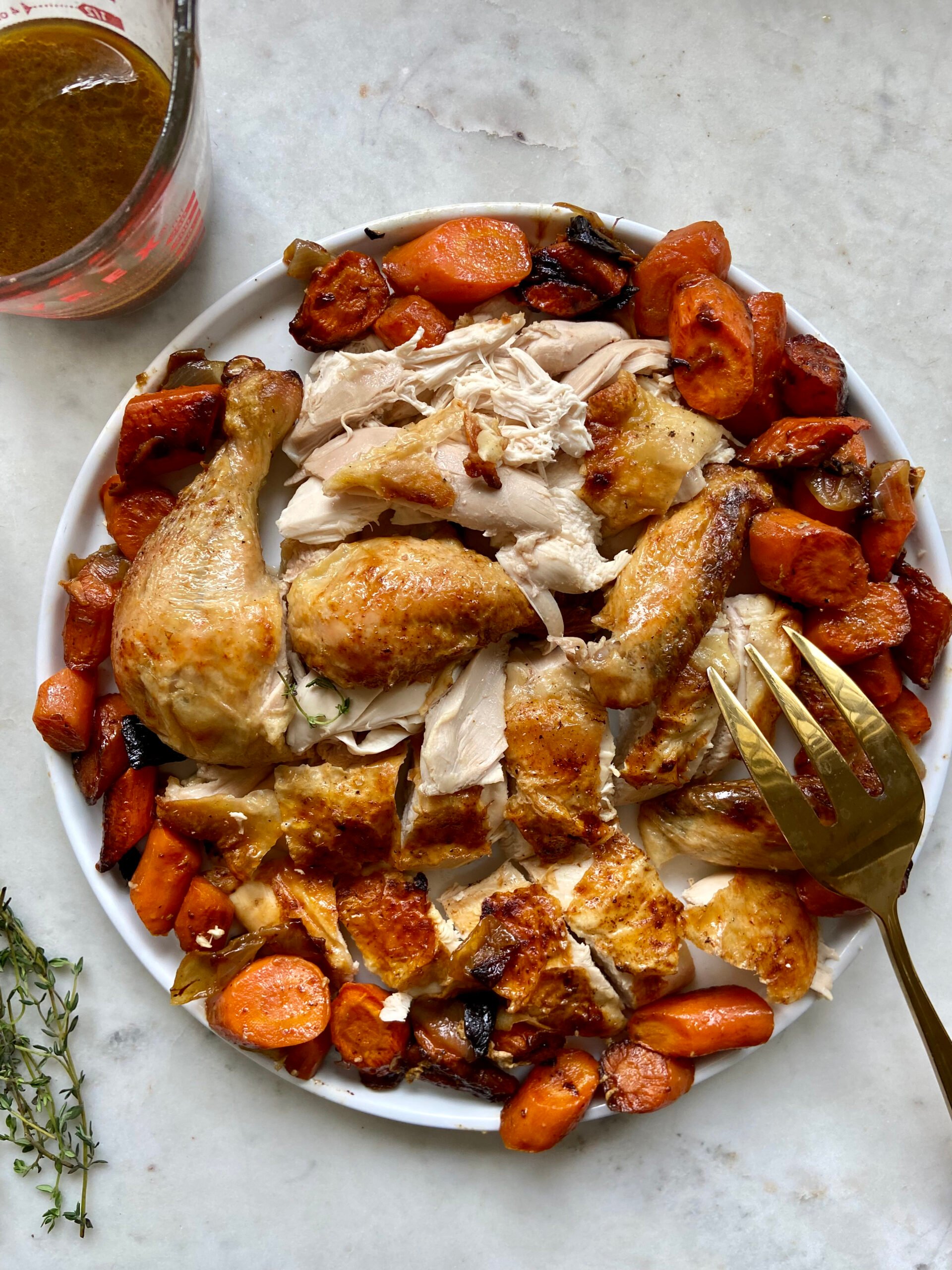 Air Fryer Whole Chicken - Carmy - Easy Healthy-ish Recipes