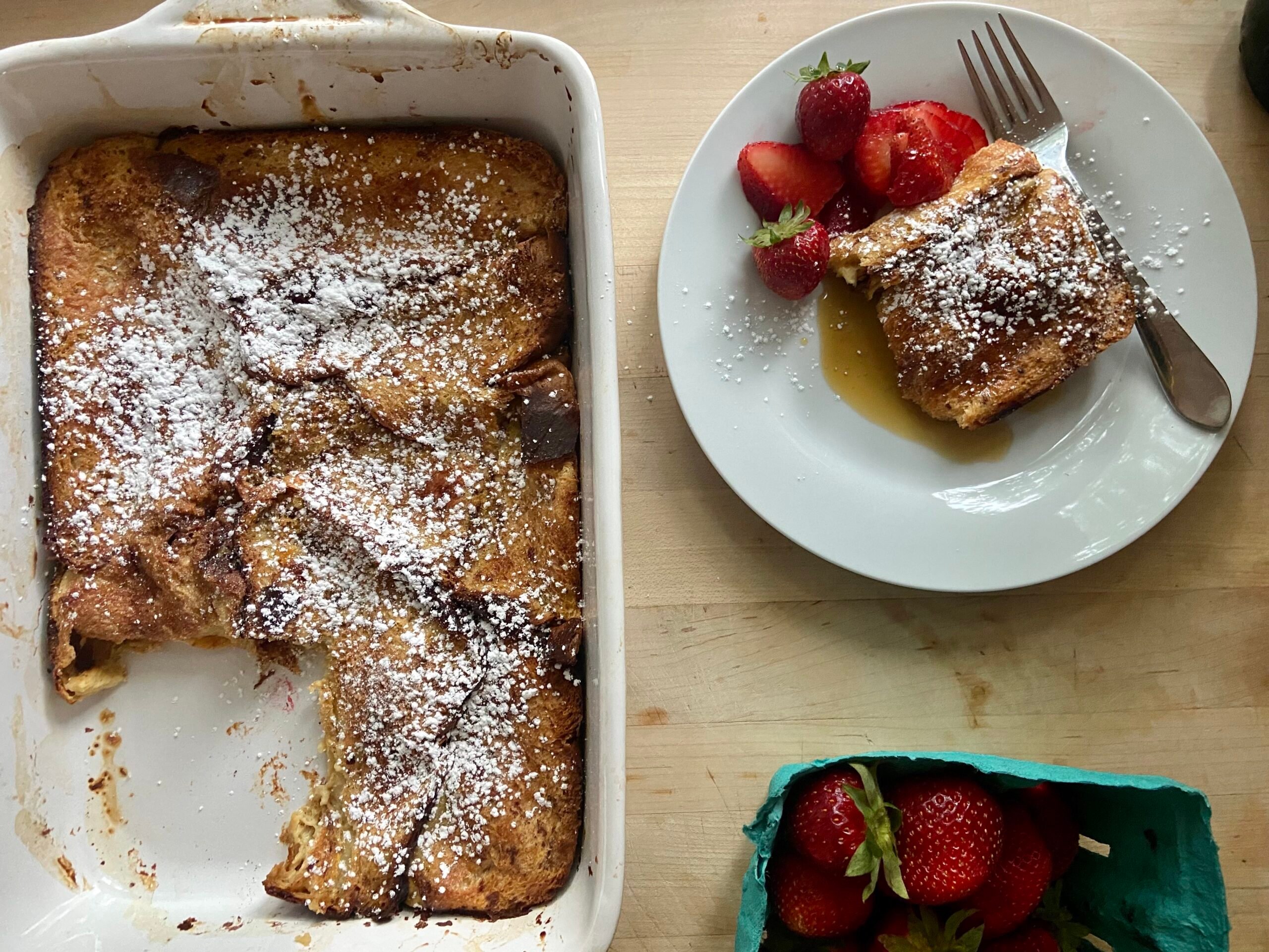 Easy Baked French Toast - Challenge Dairy