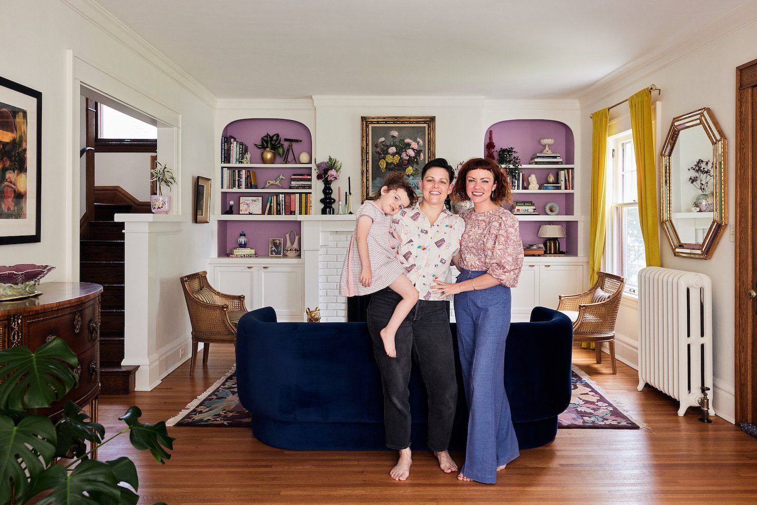 A Colorful Minneapolis House With Floral Wallpaper Cup Of Jo   Portrait 05 