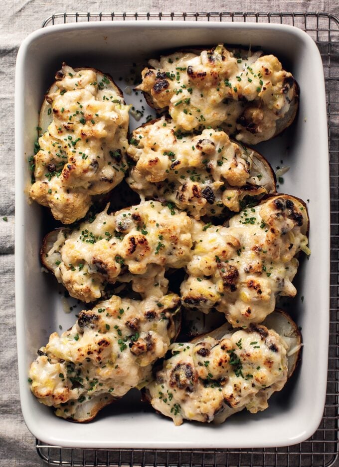 Cauliflower Cheese Baked Potatoes Cup of Jo