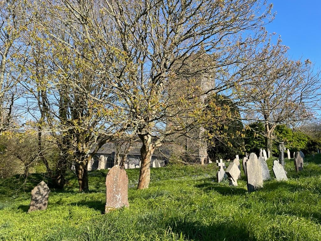 Cornwall england lanteglos church