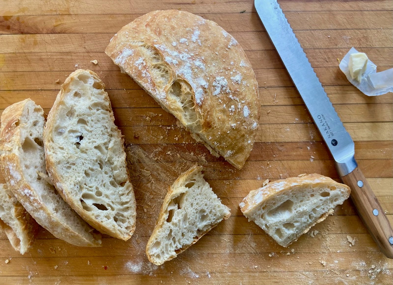 Jim Lahey no-knead bread