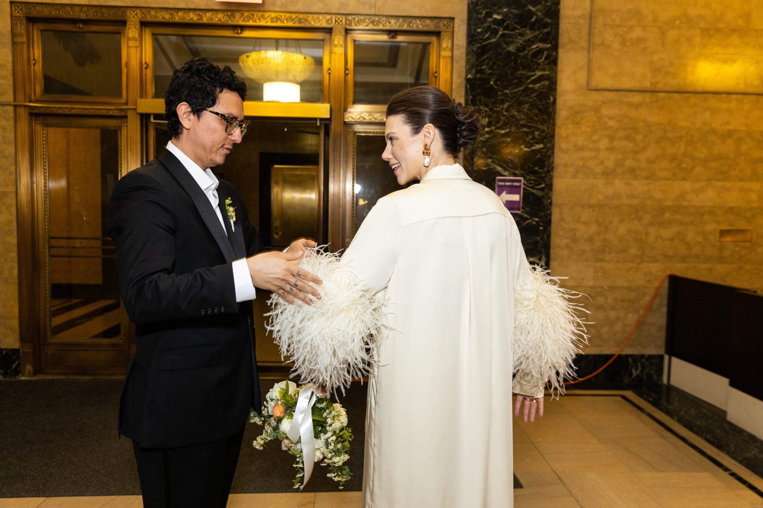 Julia Bainbridge marries Alan Delgado