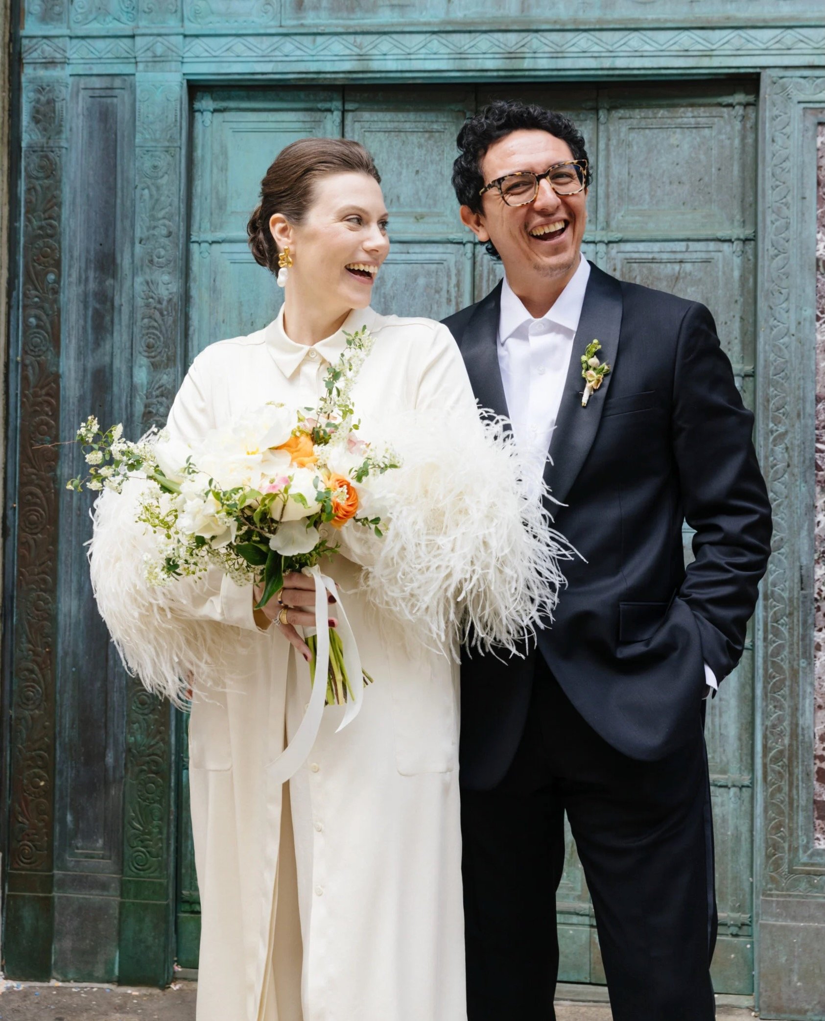 Julia Bainbridge marries Alan Delgado