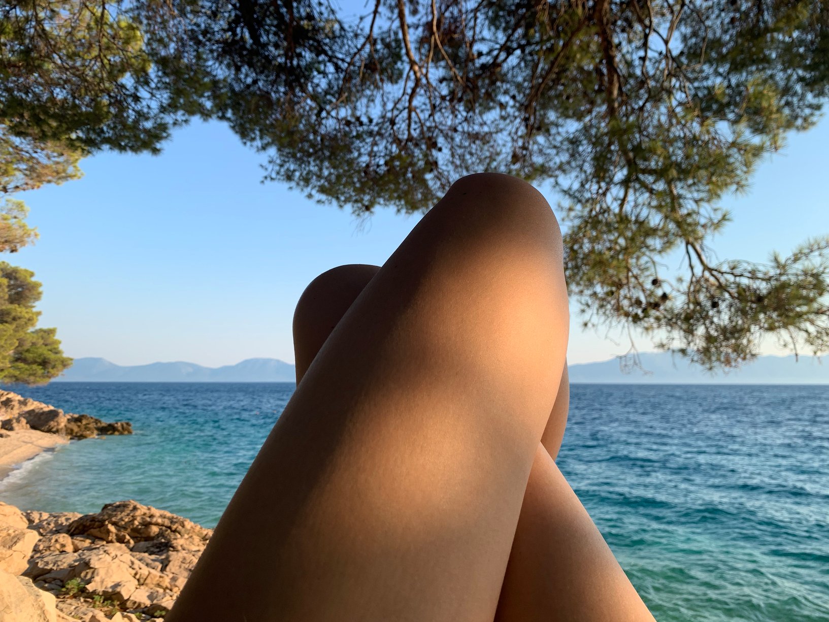 beach feet