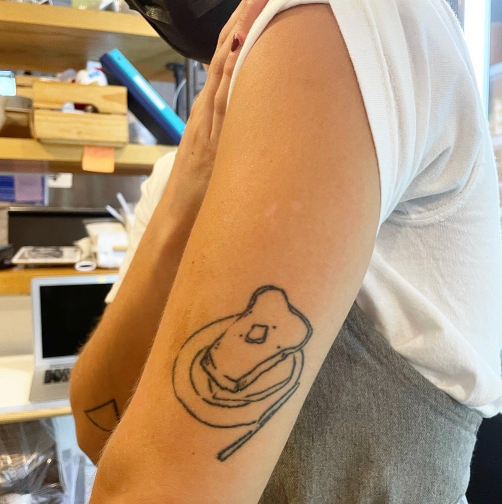 toast tattoo