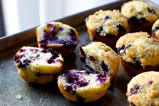 smitten kitchen blueberry muffins