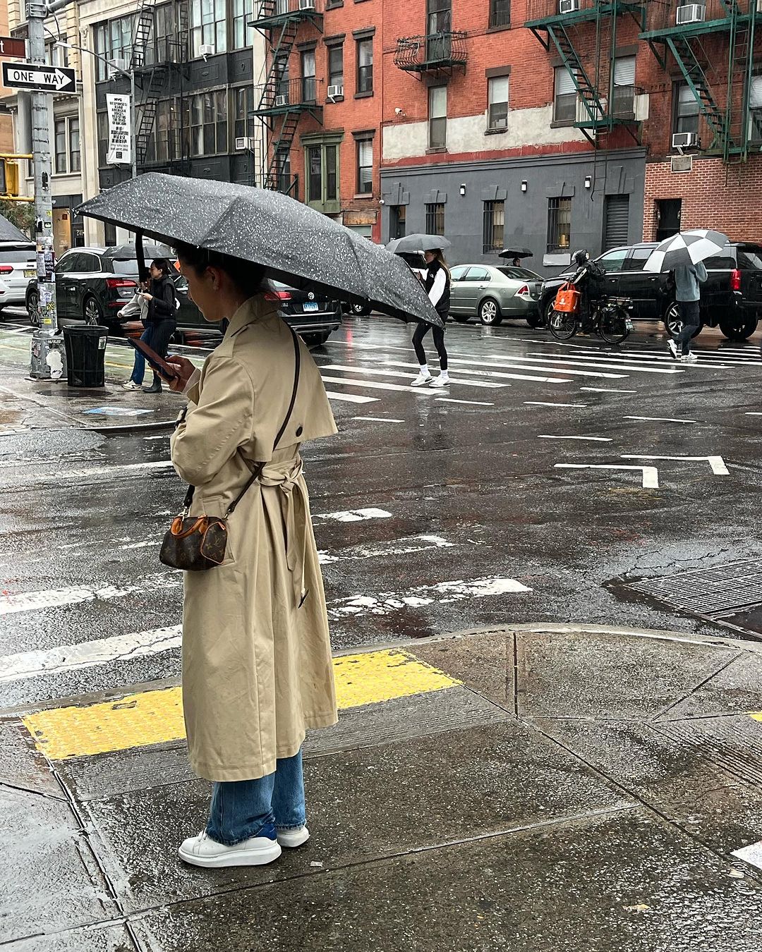 It's Trench Coat Season in NYC