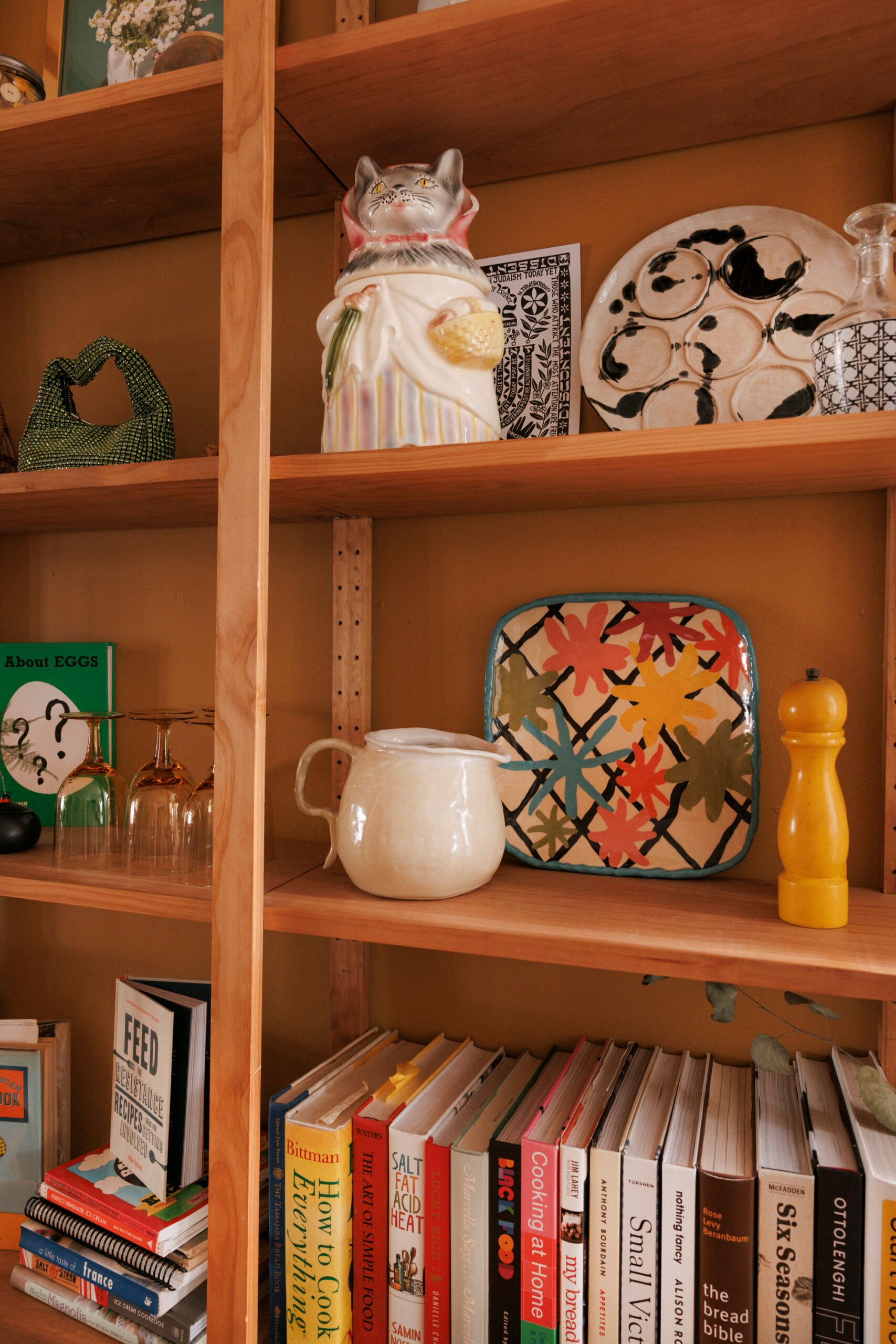 Emma Copley Eisenberg's Colorful Philly House With Books, Three Cats, and Herbal Tea on Tap