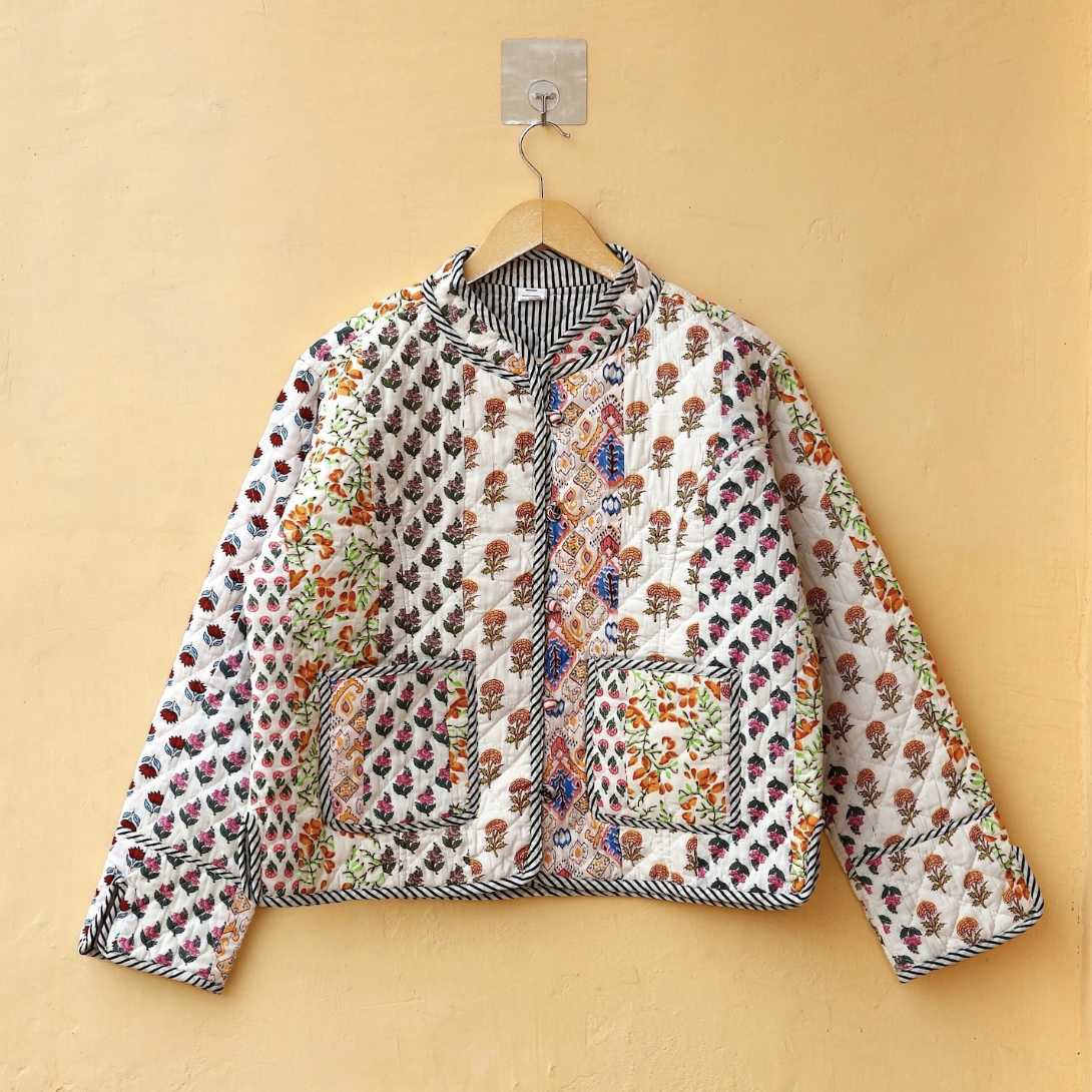 quilted jacket etsy