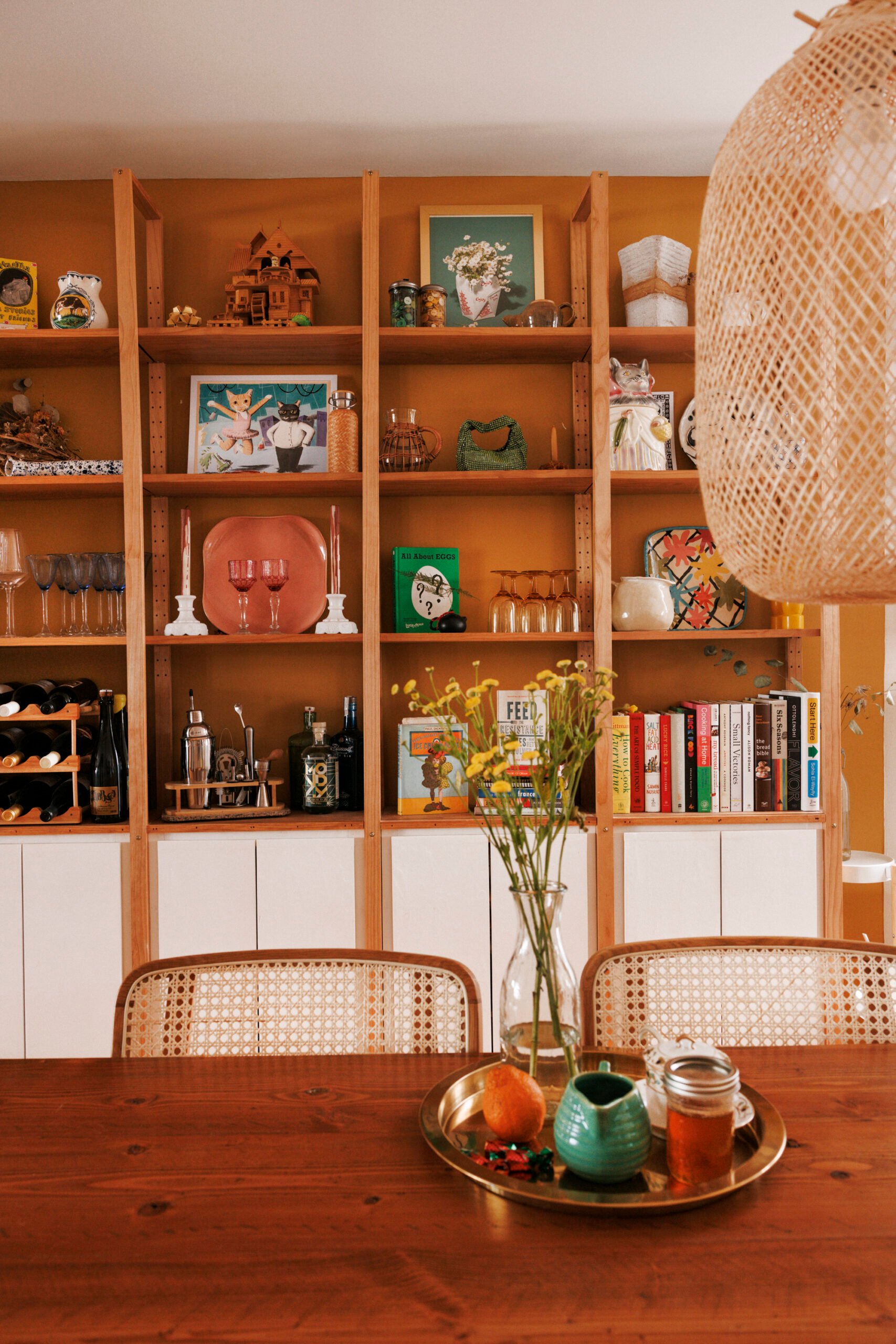 Emma Copley Eisenberg's Colorful Philly House With Books, Three Cats, and Herbal Tea on Tap