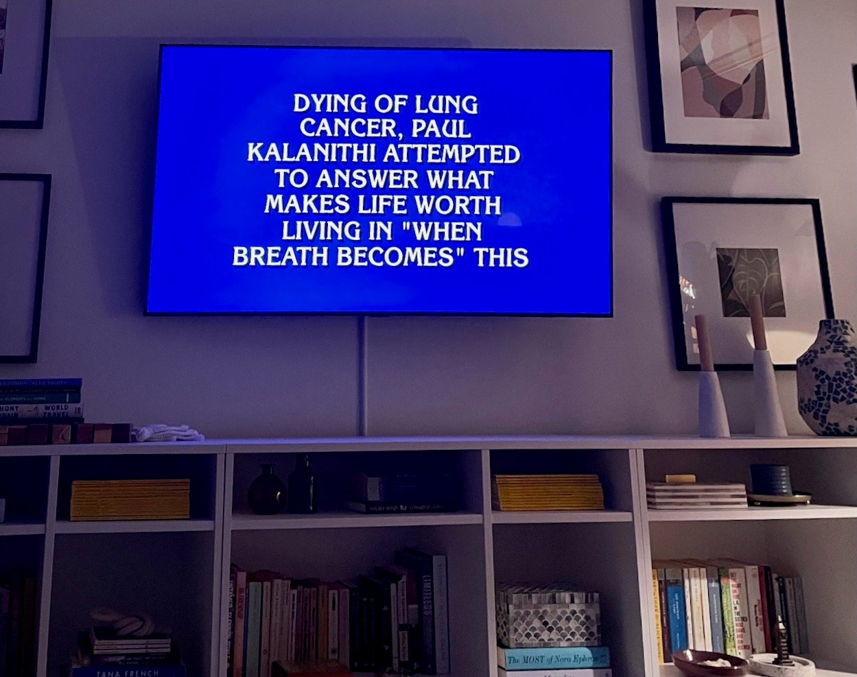 Jeopardy Paul Kalanithi Pertanyaan