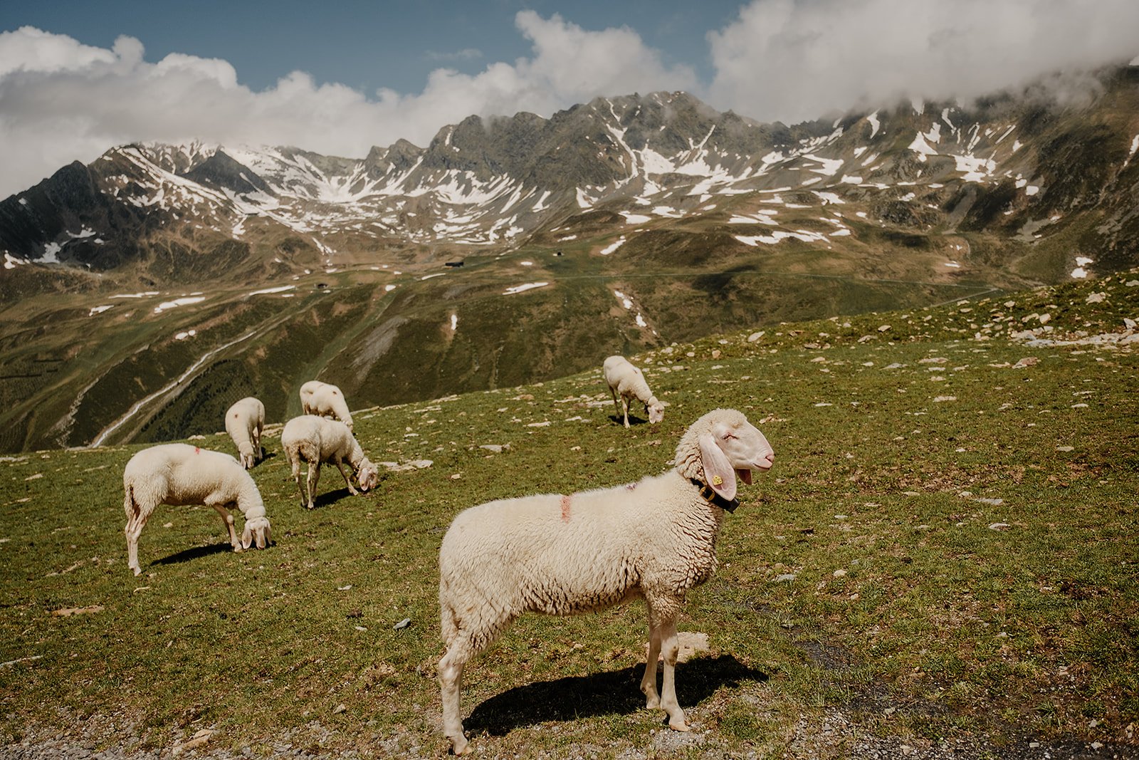 Austria alps hiking wedding elopement