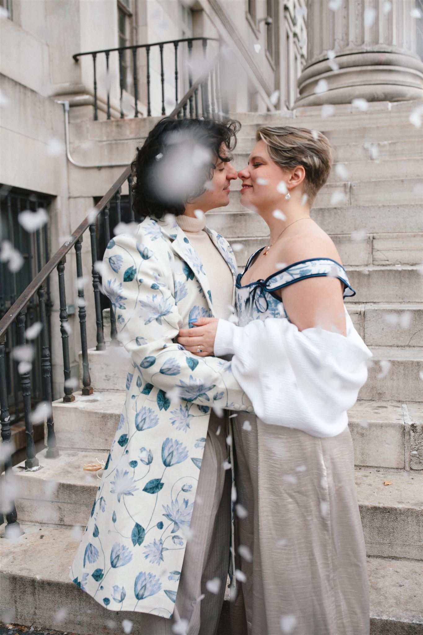 matching wedding look
