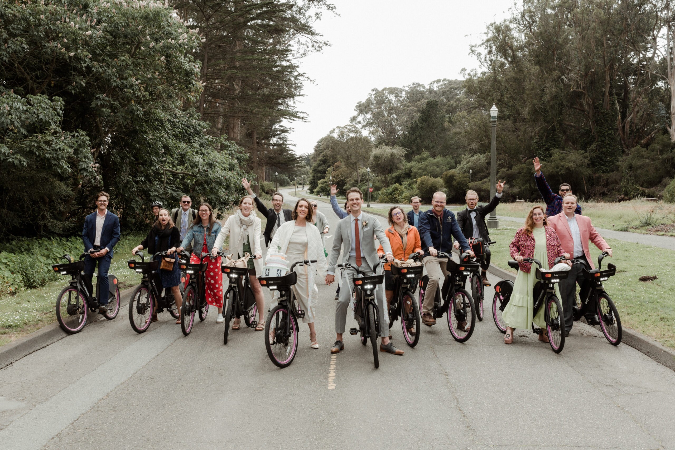 bikes at wedding