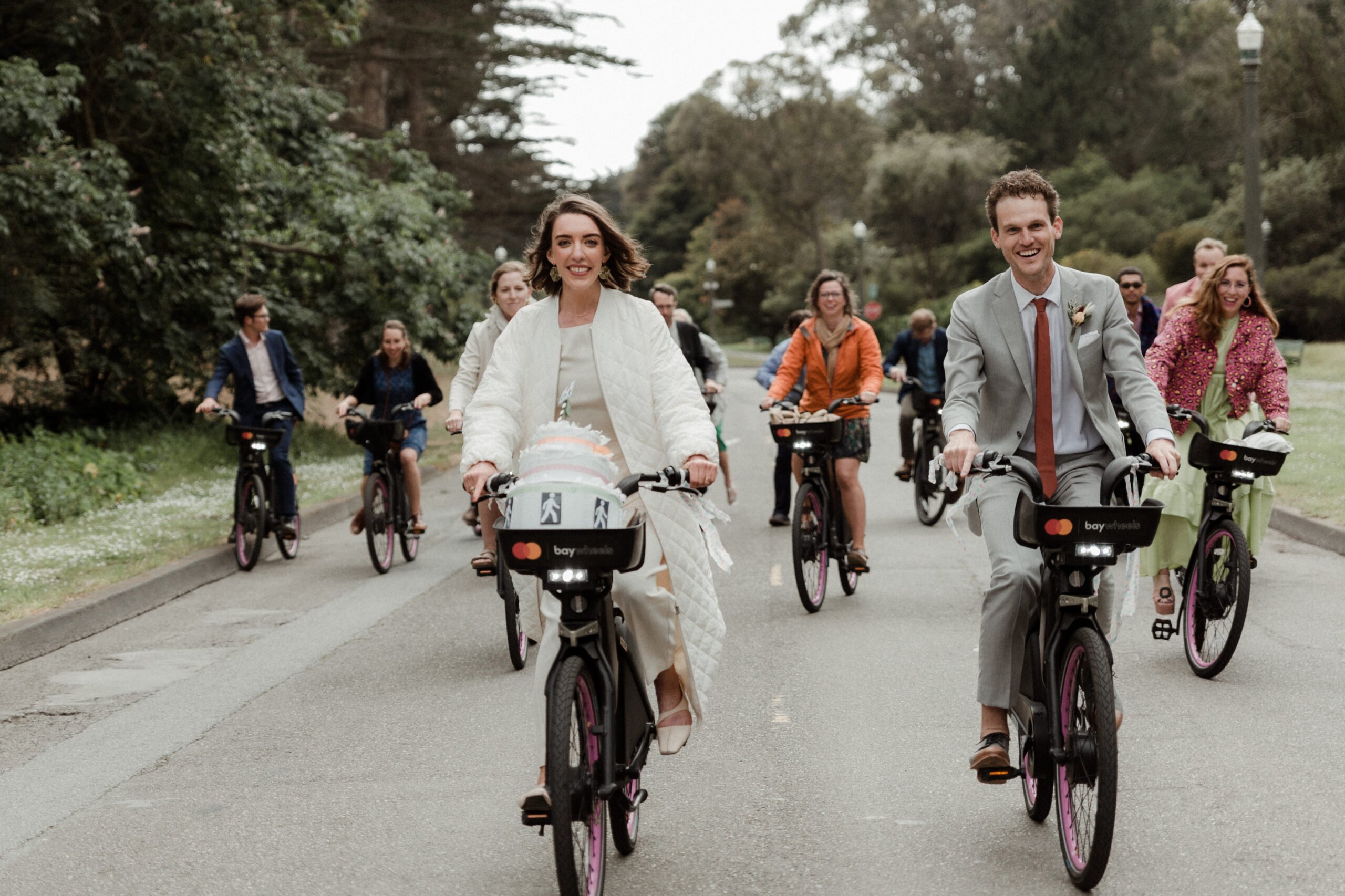 bikes at wedding