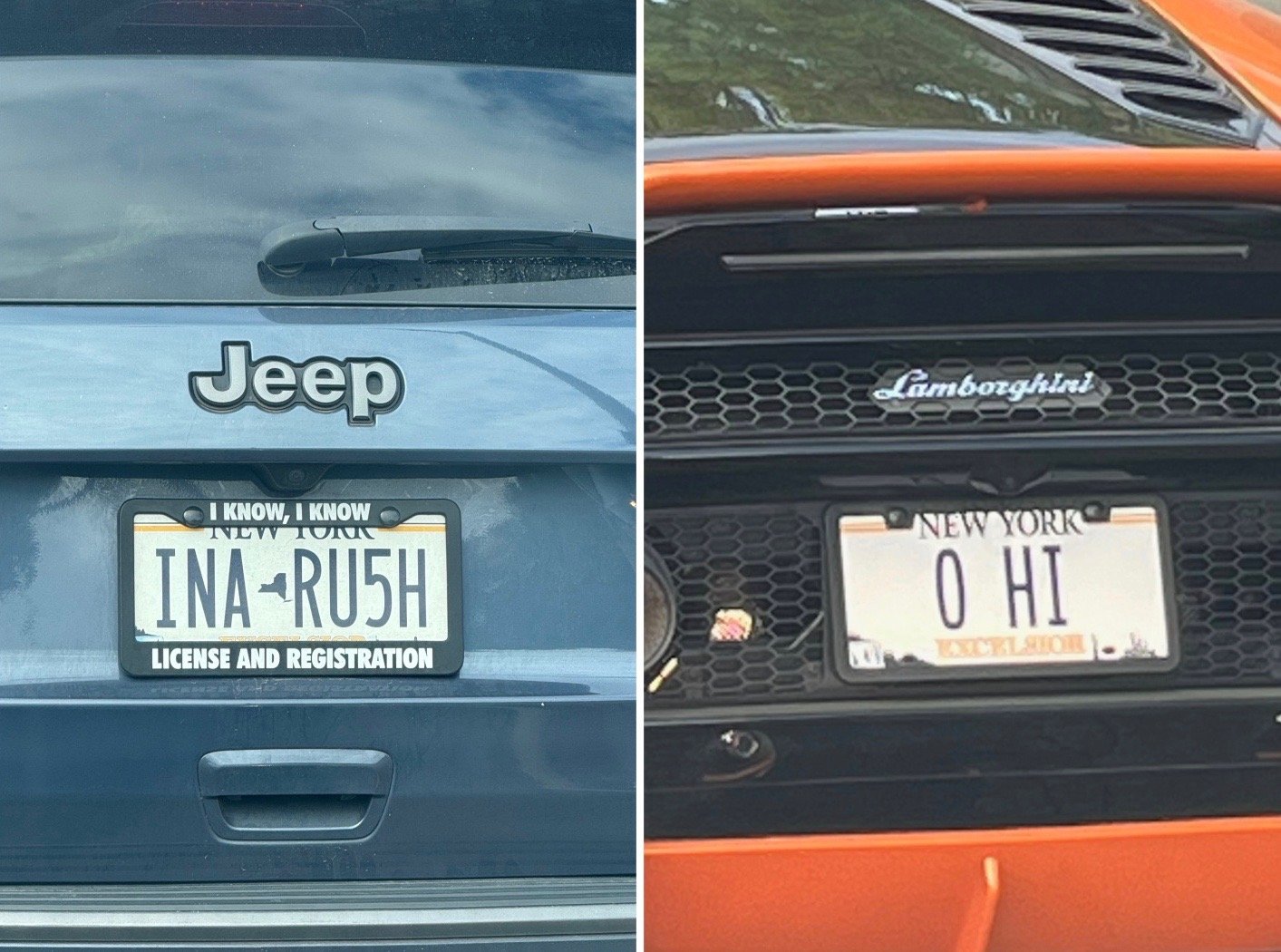 funny license plate