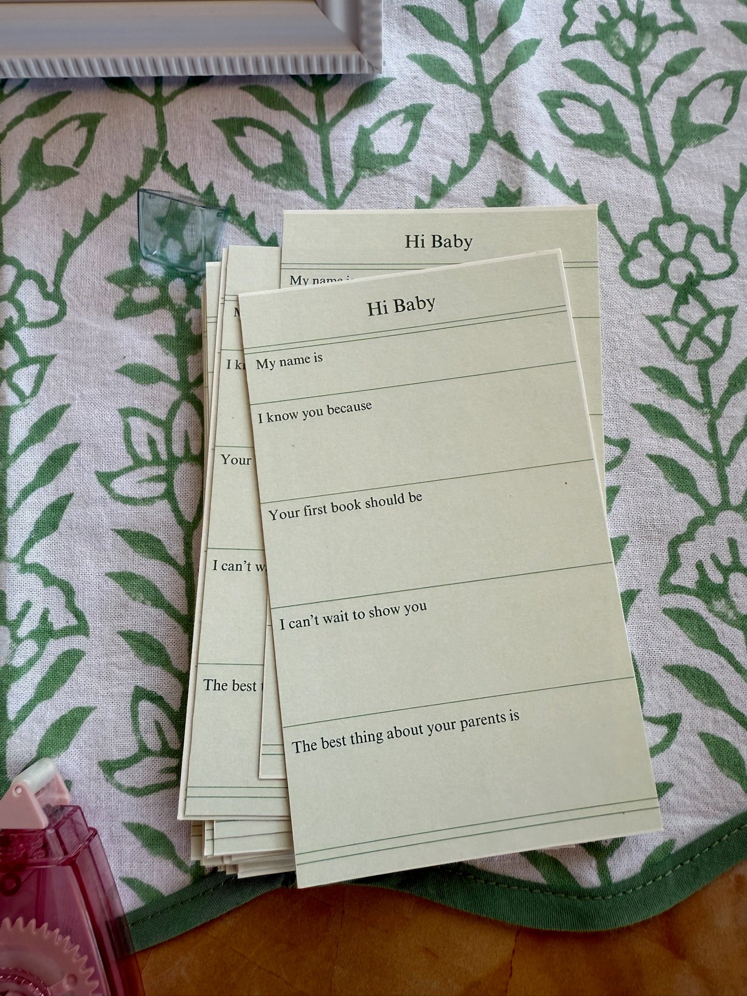 best baby shower idea