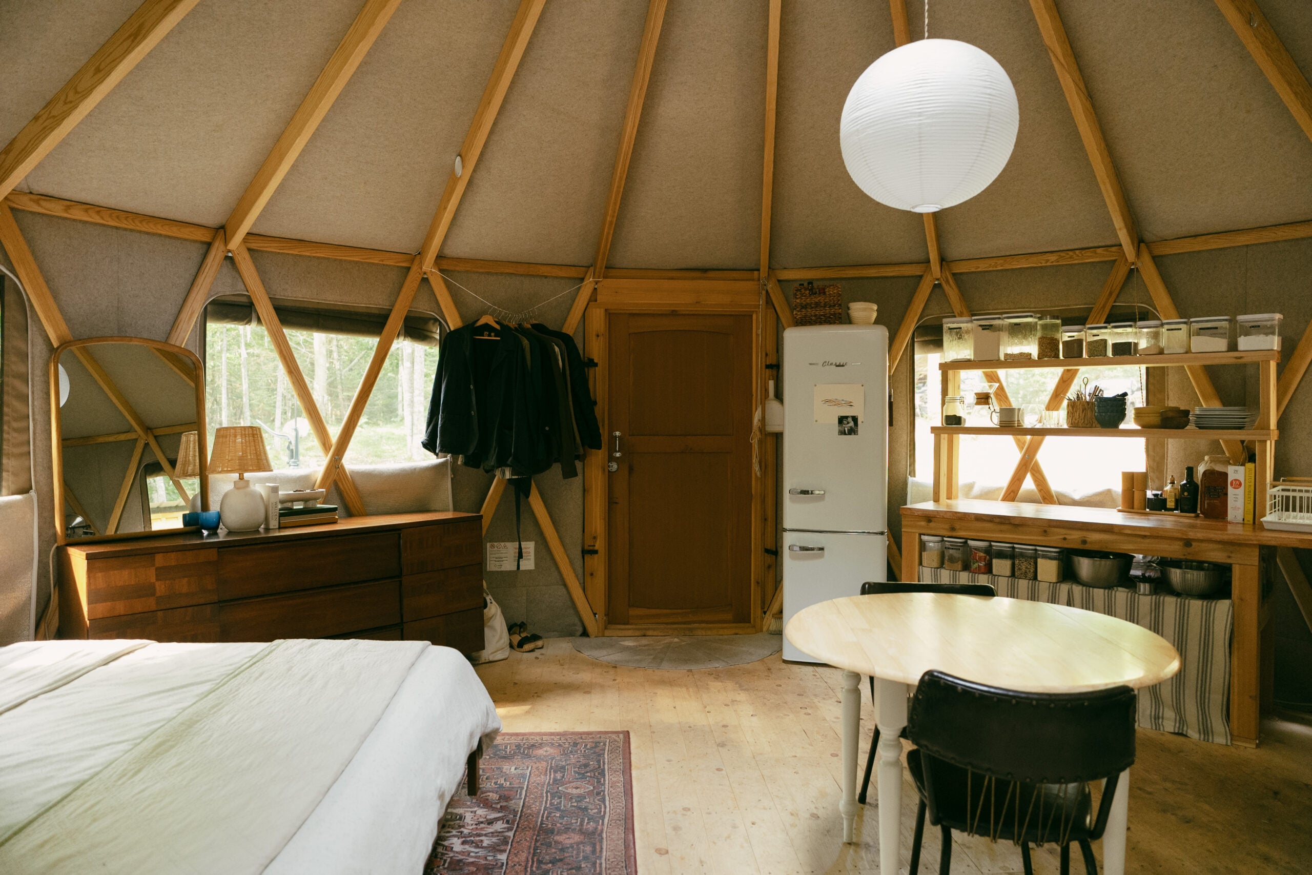 Elaina Jindra Yurt House Tour