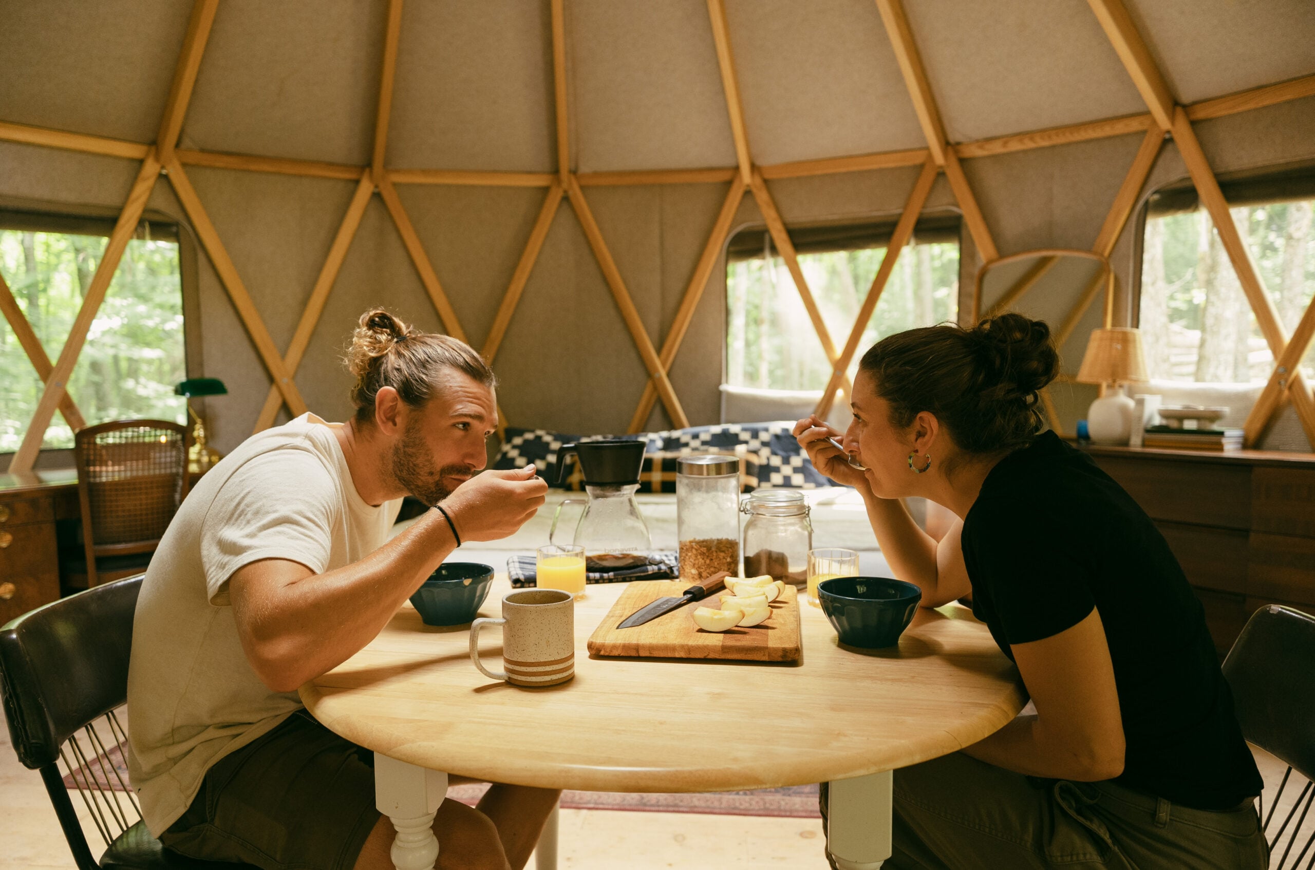 Elaina Jindra Yurt House Tour