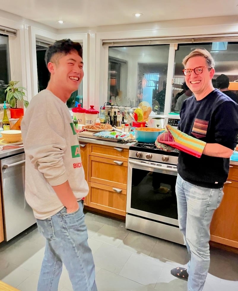 Eric Kim and Adam Roberts