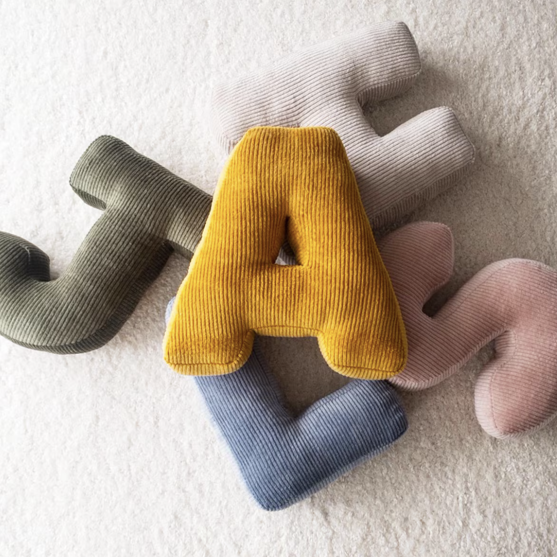 alphabet pillow