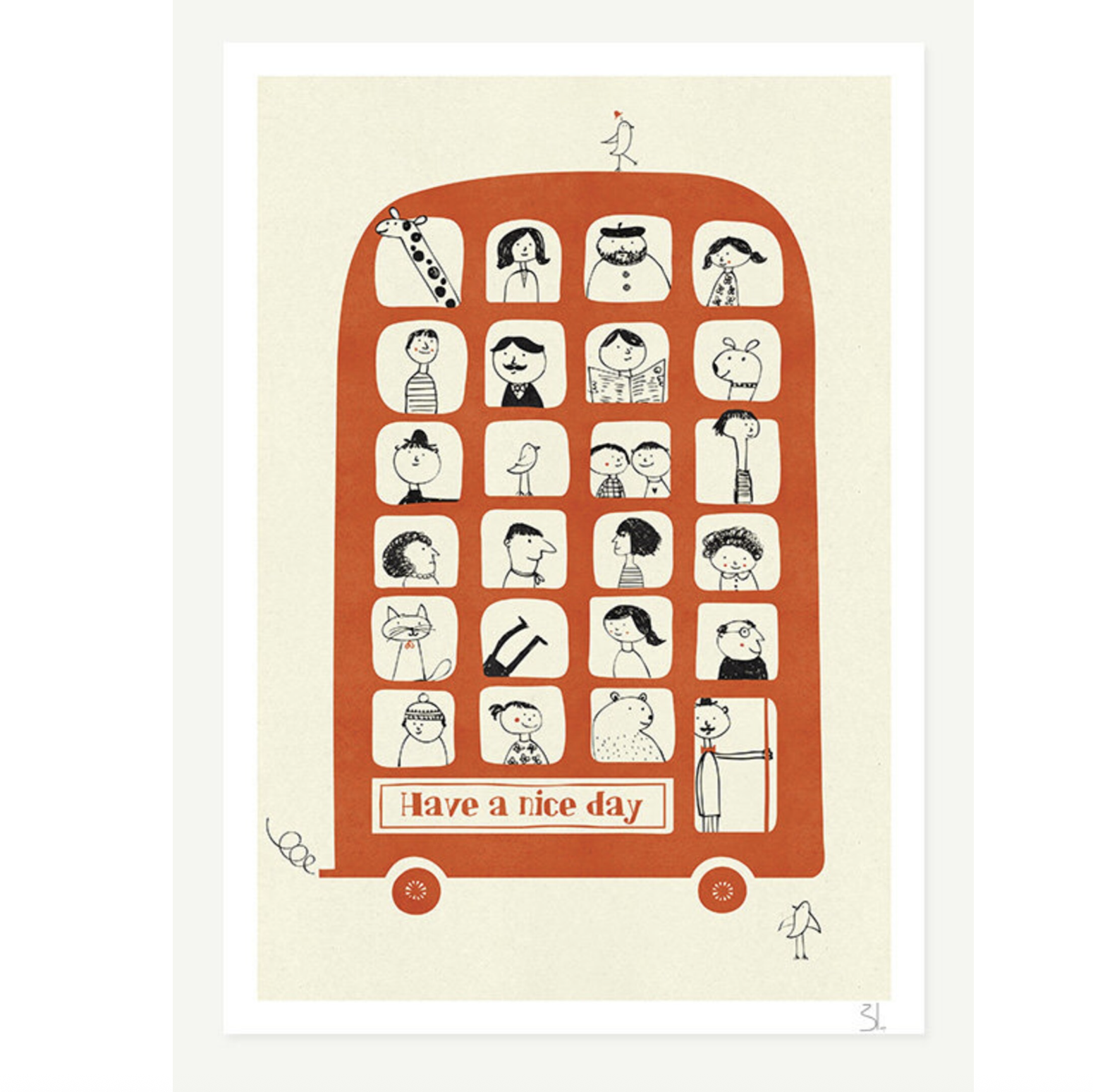 Bus print