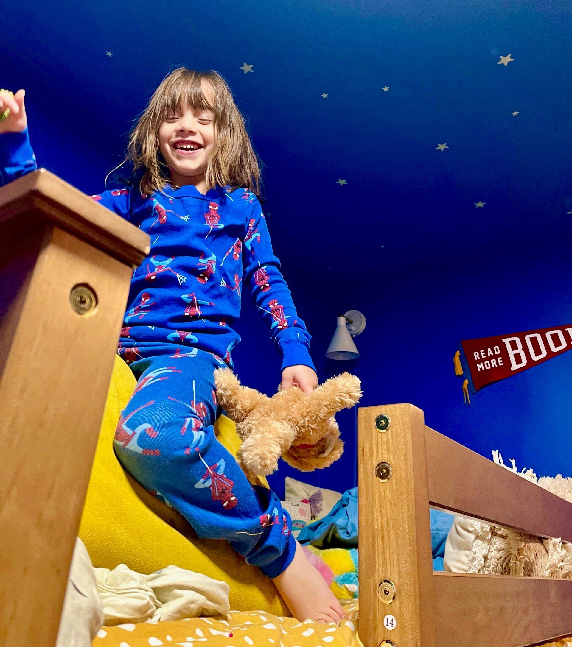 cameretta per bambini blu